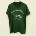 FRUIT OF THE LOOM　フルーツオブザルーム　半袖プリントTシャツ　シングルステッチ　ヴィンテージ　緑　グリーン　Lサイズ　古着