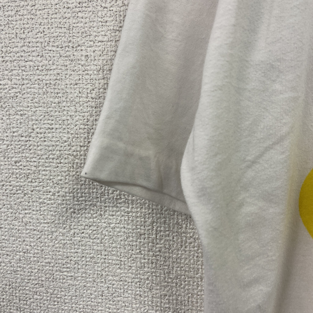 ONEITA　オニータ　半袖プリントTシャツ　シングルステッチ　ヴィンテージ 　白　ホワイト　XLサイズ　古着