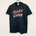 JERZEES　ジャージーズ　半袖プリントTシャツ　シングルステッチ　ヴィンテージ　黒　ブラック　Lサイズ　古着