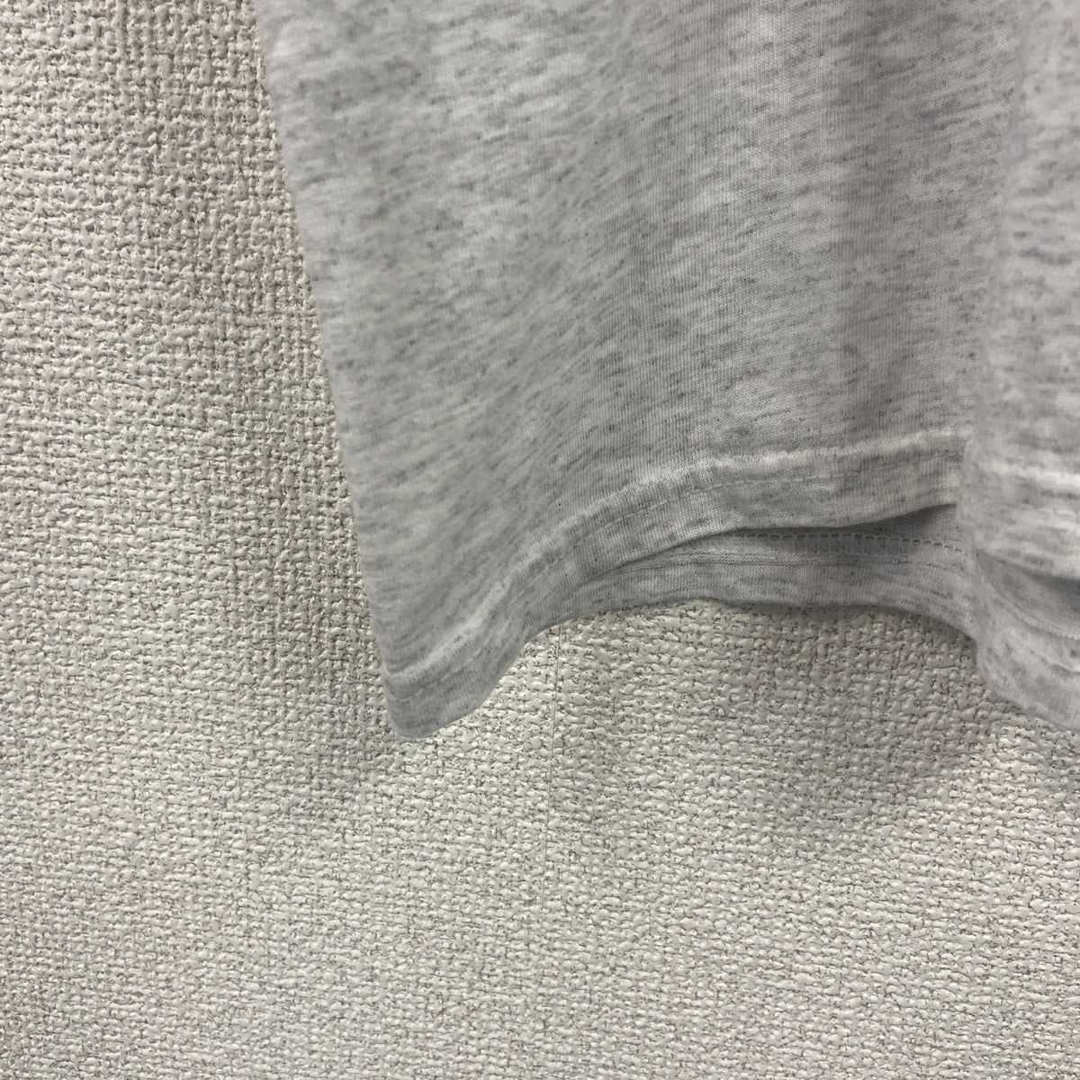 Hanes　ヘインズ　半袖プリントTシャツ　シングルステッチ　ヴィンテージ　霜降りグレー　XXLサイズ　古着