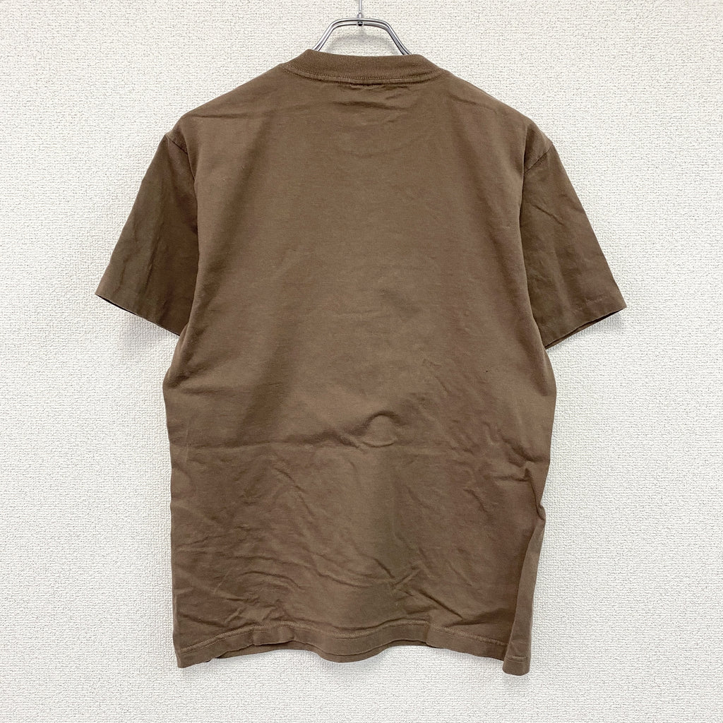 Murina　半袖プリントTシャツ　シングルステッチ　ヴィンテージ　茶色　ブラウン　Mサイズ　古着