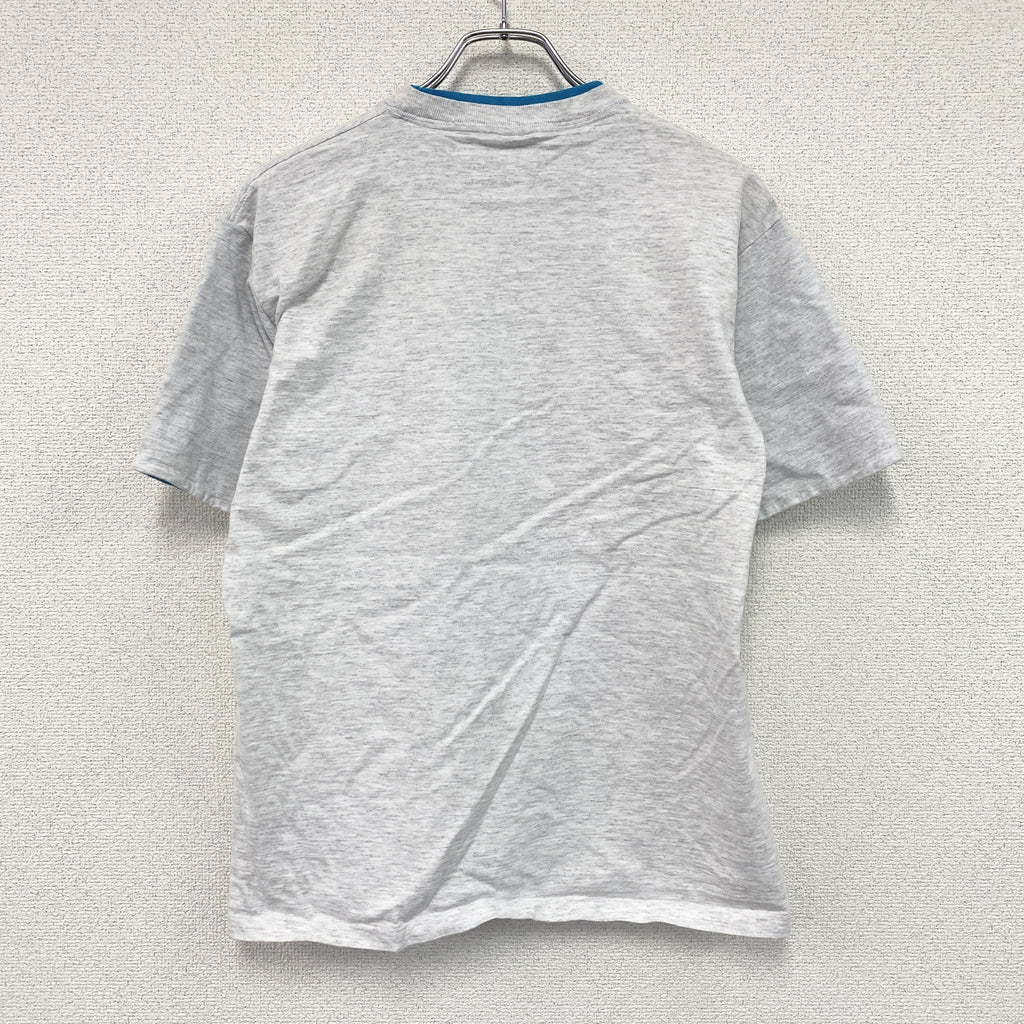 MSP GOLD　半袖プリントTシャツ　ヴィンテージ　グレー　Lサイズ　古着