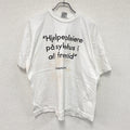 Canchian　半袖プリントTシャツ　シングルステッチ　ヴィンテージ　白　ホワイト　XLサイズ　古着