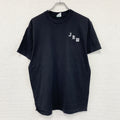 半袖プリントTシャツ　シングルステッチ　ヴィンテージ　黒　ブラック　Lサイズ　古着