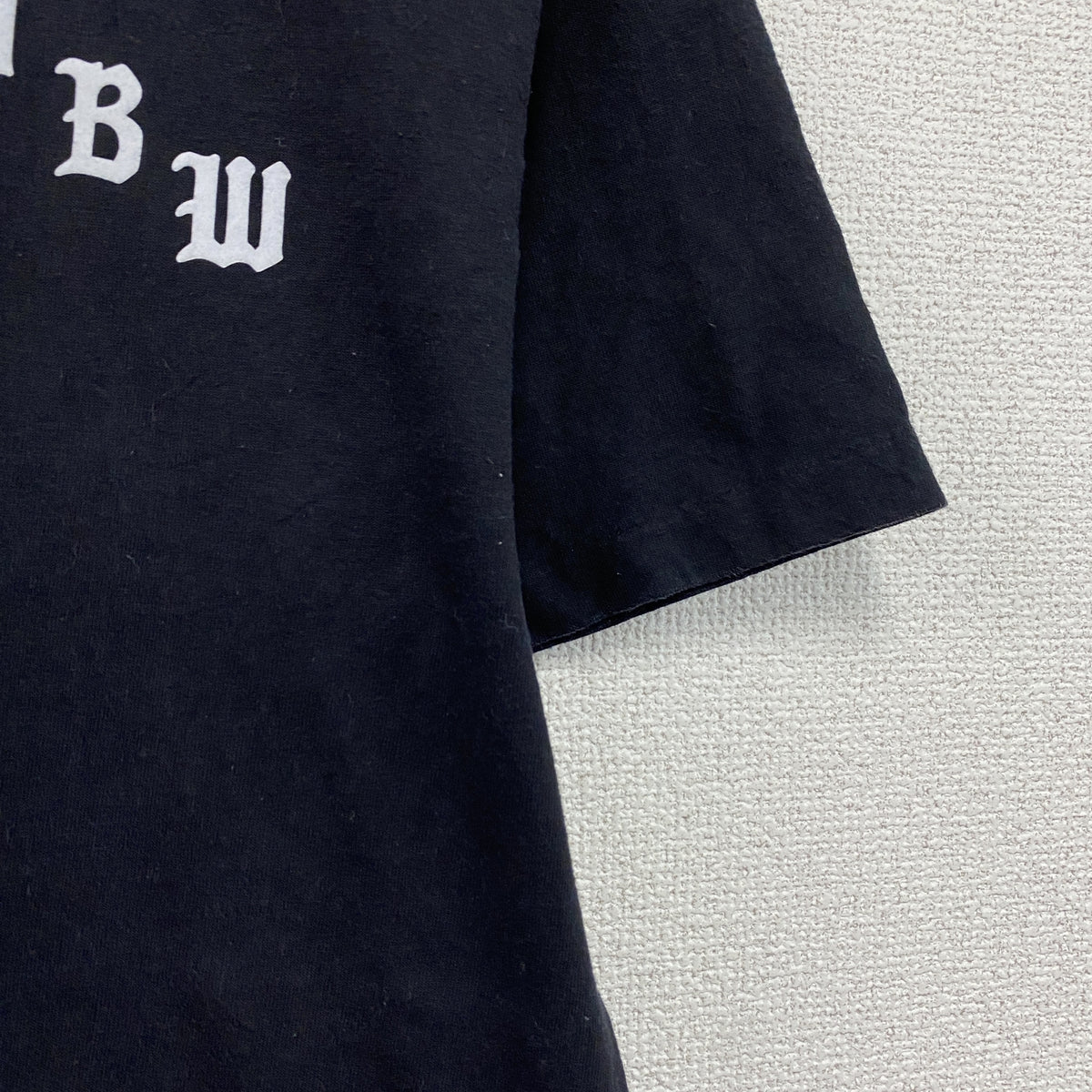 半袖プリントTシャツ　シングルステッチ　ヴィンテージ　黒　ブラック　Lサイズ　古着