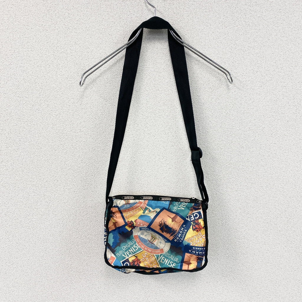 LESPORTSAC　レスポートサック　ショルダーバッグ　マルチカラー　古着