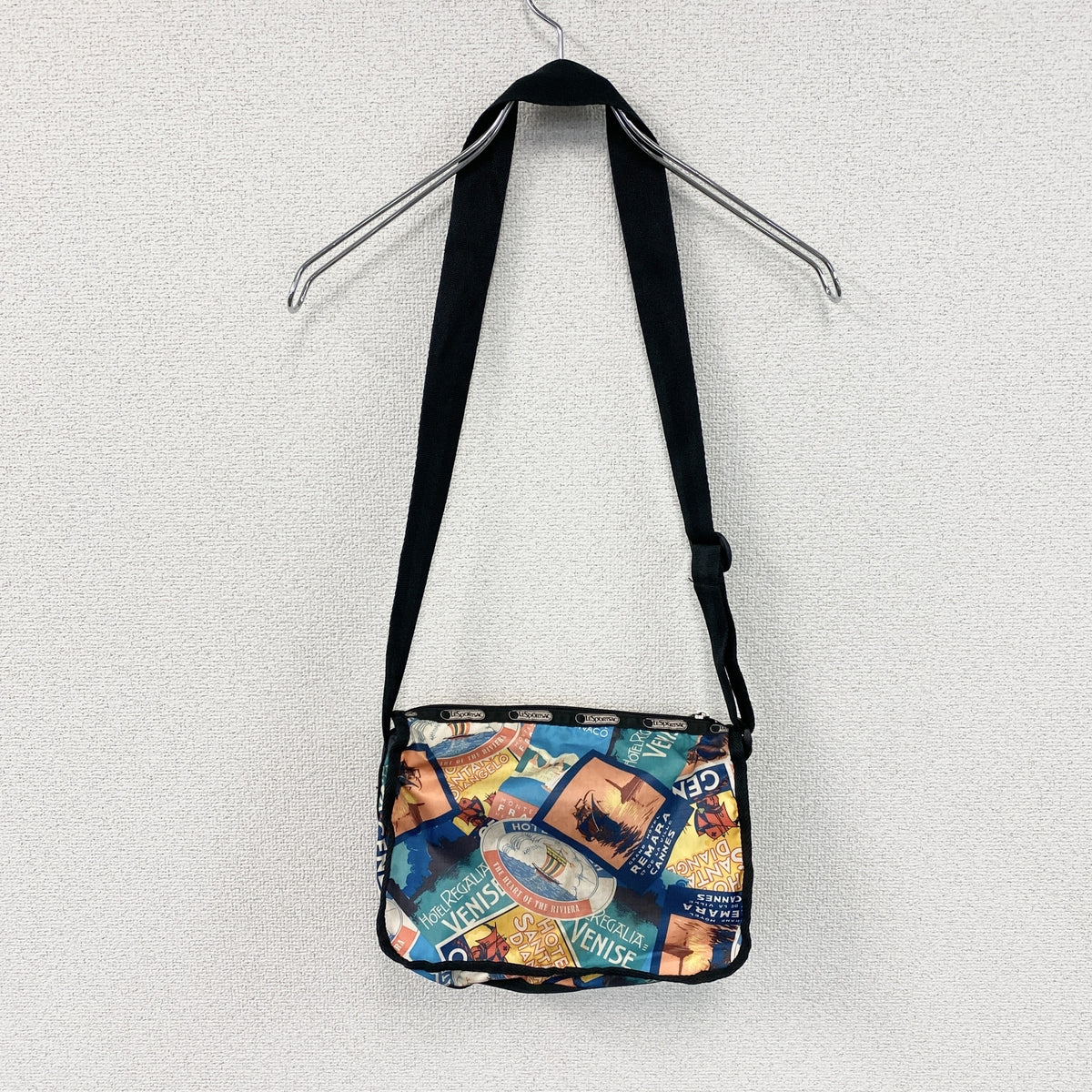 LESPORTSAC　レスポートサック　ショルダーバッグ　マルチカラー　古着