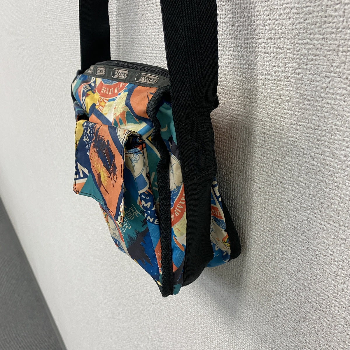 LESPORTSAC　レスポートサック　ショルダーバッグ　マルチカラー　古着