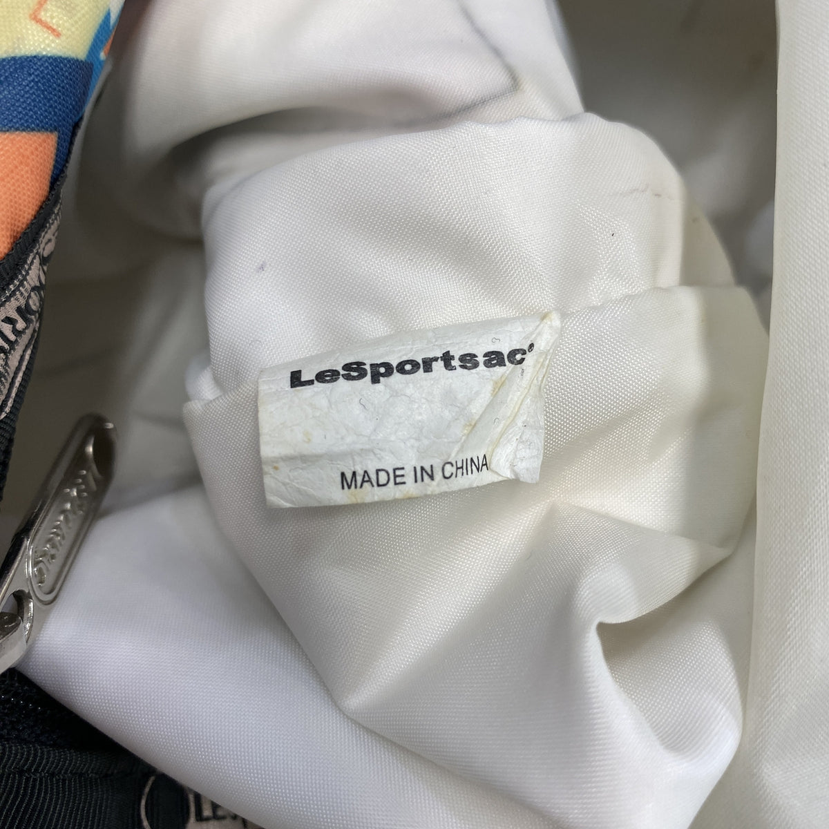 LESPORTSAC　レスポートサック　ショルダーバッグ　マルチカラー　古着