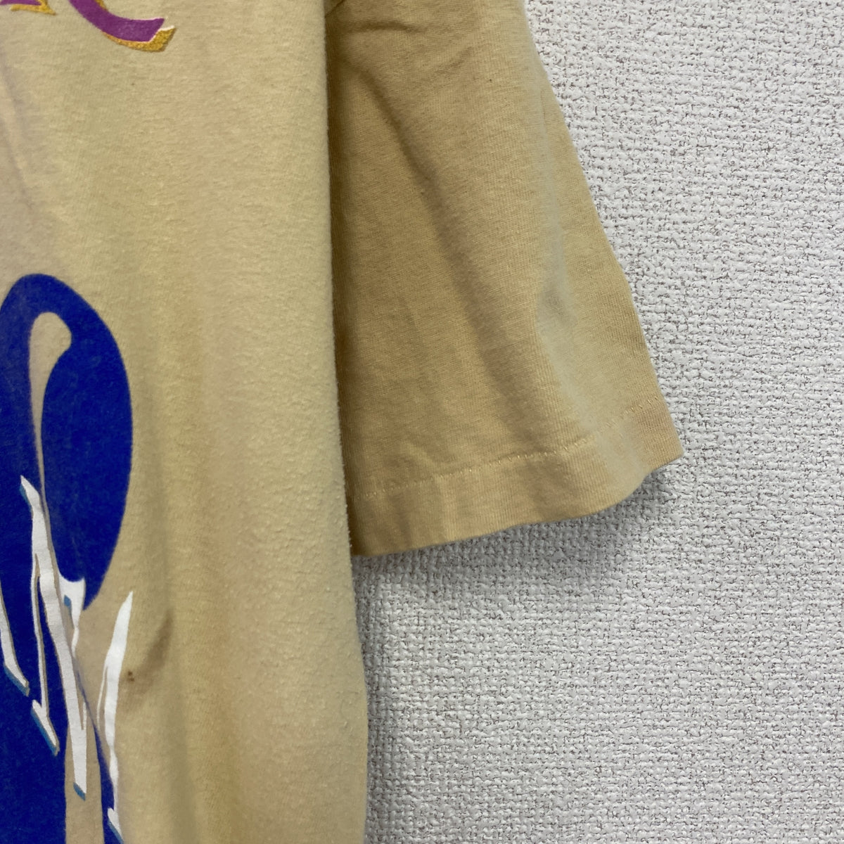 Hanes　ヘインズ　アトランタオリンピック　半袖プリントTシャツ　シングルステッチ　ヴィンテージ　黄色　イエロー　Lサイズ　古着
