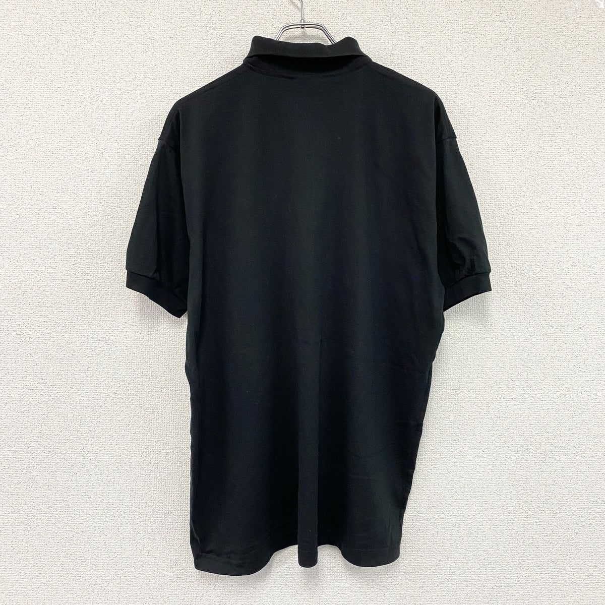 FRUIT OF THE LOOM　フルーツオブザルーム　半袖ポロシャツ　黒　ブラック　XLサイズ　古着