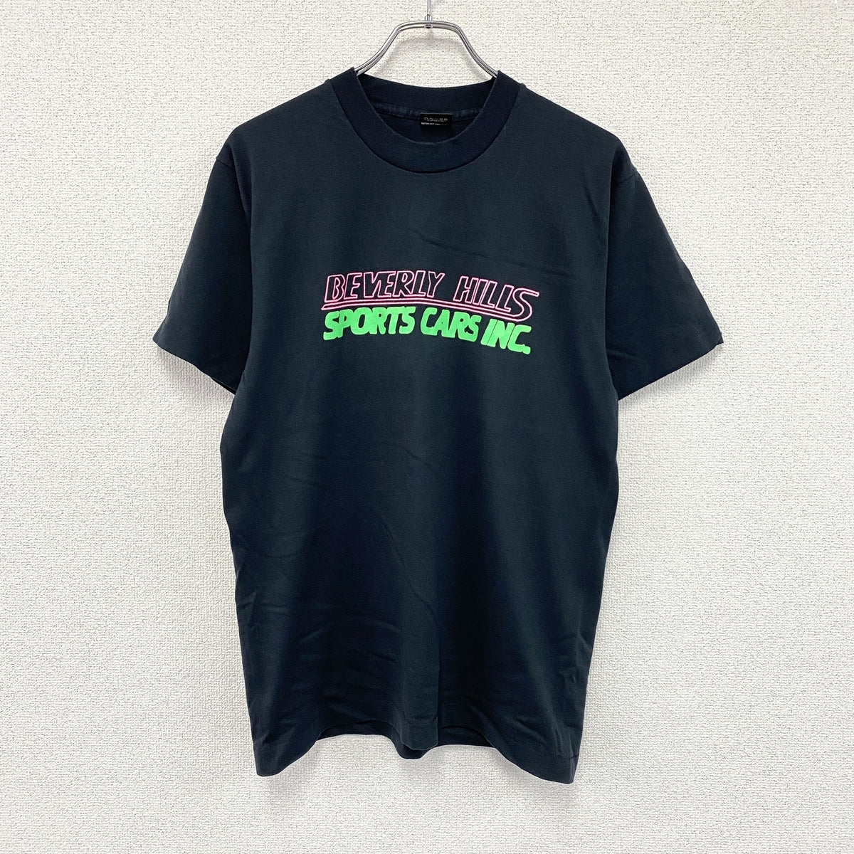 SCREEN STARS　スクリーンスターズ　半袖プリントTシャツ　シングルステッチ　ヴィンテージ　黒　ブラック　Lサイズ　古着