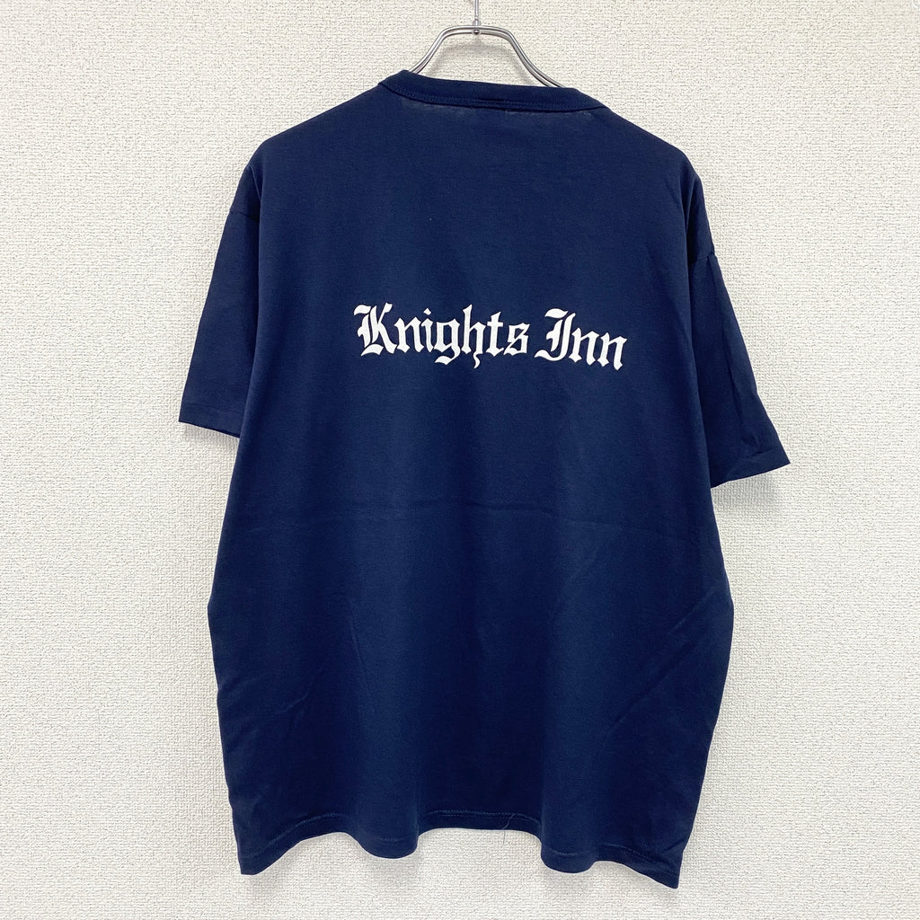 RUSSELL ATHLETIC　ラッセルアスレチック　半袖プリントTシャツ　シングルステッチ　ヴィンテージ　紺　ネイビー　XLサイズ　古着