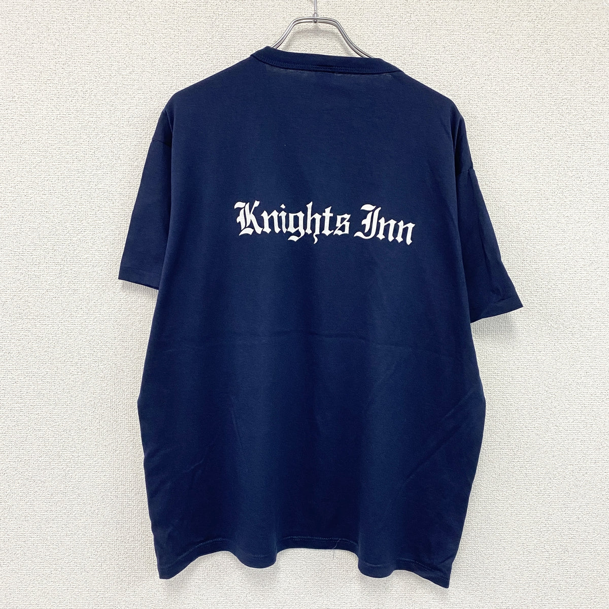 RUSSELL ATHLETIC　ラッセルアスレチック　半袖プリントTシャツ　シングルステッチ　ヴィンテージ　紺　ネイビー　XLサイズ　古着