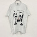 Collegite Pacific　半袖プリントTシャツ　シングルステッチ　ヴィンテージ　霜降りグレー　Lサイズ　古着