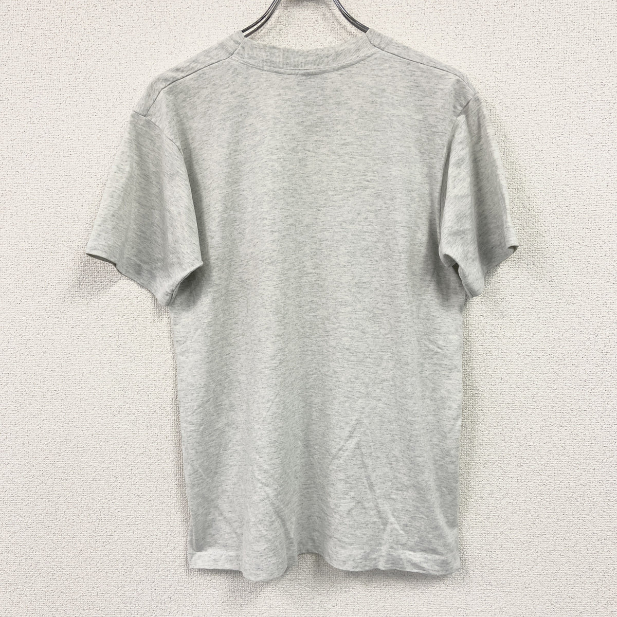 FRUIT OF THE LOOM　フルーツオブザルーム　半袖プリントTシャツ　シングルステッチ　ヴィンテージ　灰色　グレー　Mサイズ　古着