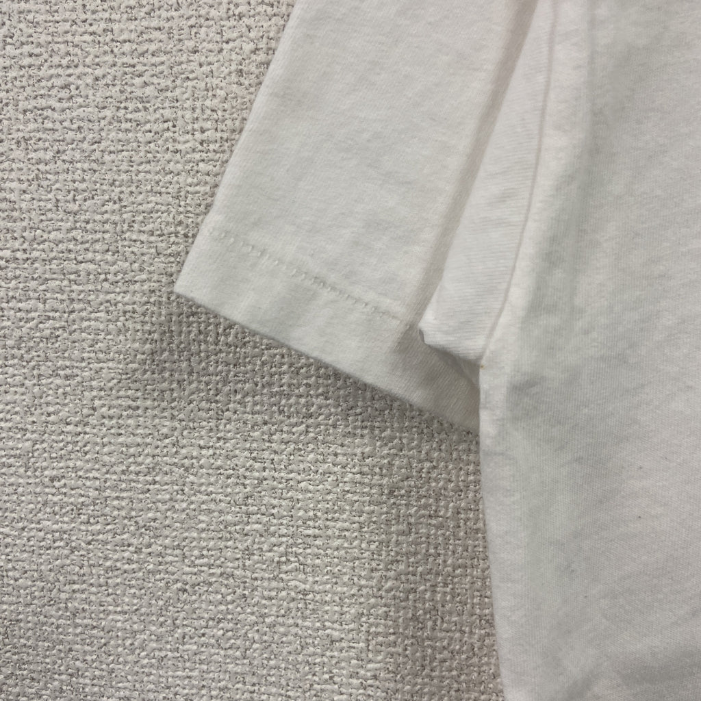 anvil　アンヴィル　半袖プリントTシャツ　シングルステッチ　白　ホワイト　Lサイズ　古着
