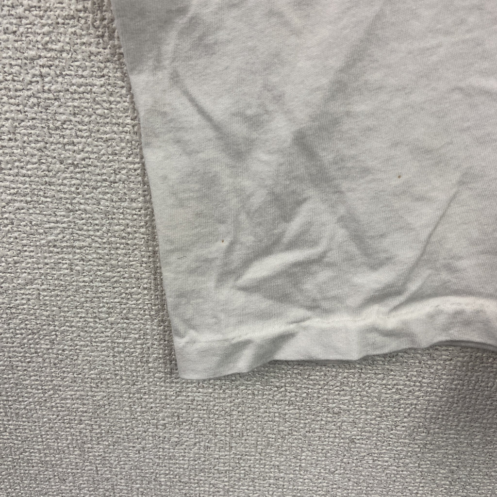 anvil　アンヴィル　半袖プリントTシャツ　シングルステッチ　白　ホワイト　Lサイズ　古着