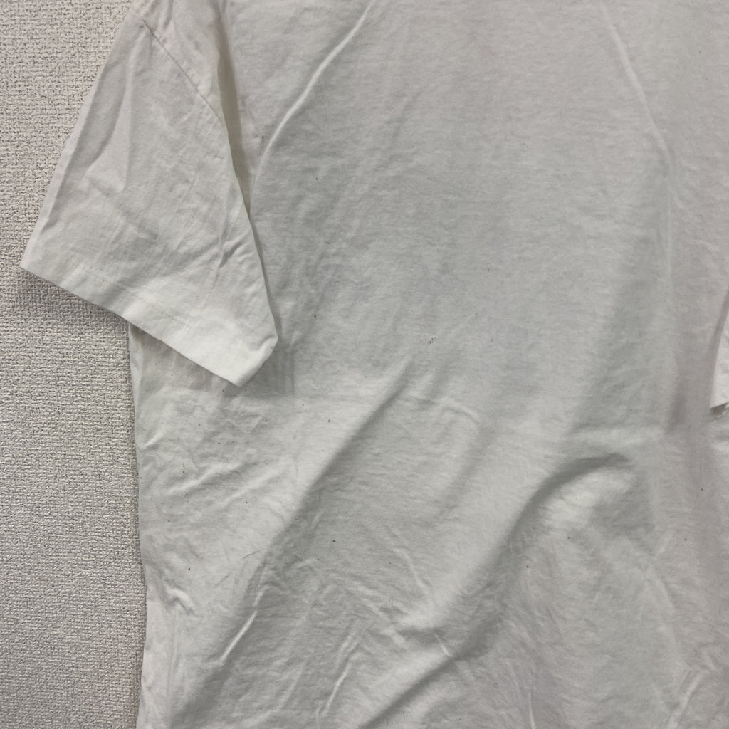 anvil　アンヴィル　半袖プリントTシャツ　シングルステッチ　白　ホワイト　Lサイズ　古着