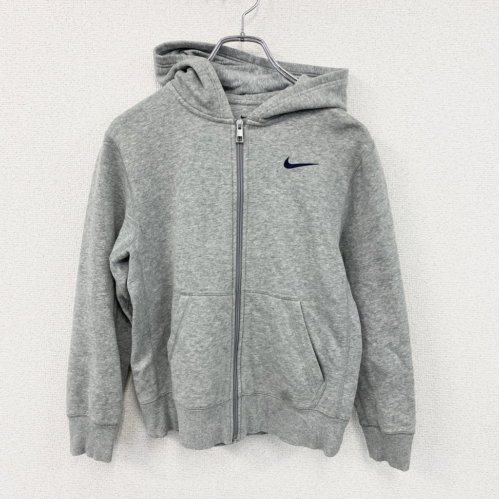 NIKE　ナイキ　フルジップスウェットパーカー/フーディー　グレー　Mサイズ　古着