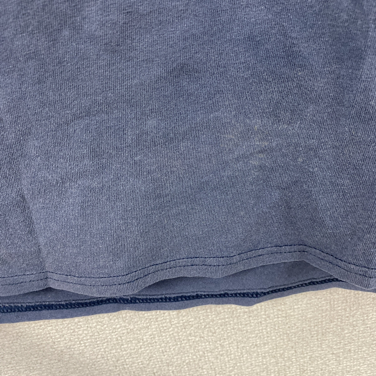 PORT&COMPANY　半袖プリントTシャツ　紺　ネイビー　XLサイズ カットソー メンズ コットン 古着