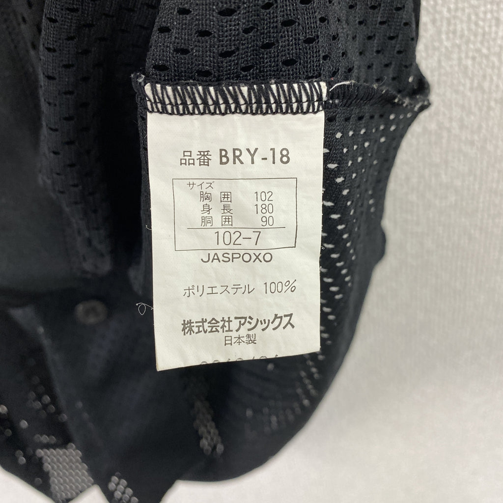 Rawlings　ローリングス　asics　アシックス　半袖シャツ　ベースボールシャツ/ユニフォームシャツ　野球　黒　ブラック　XOサイズ　古着