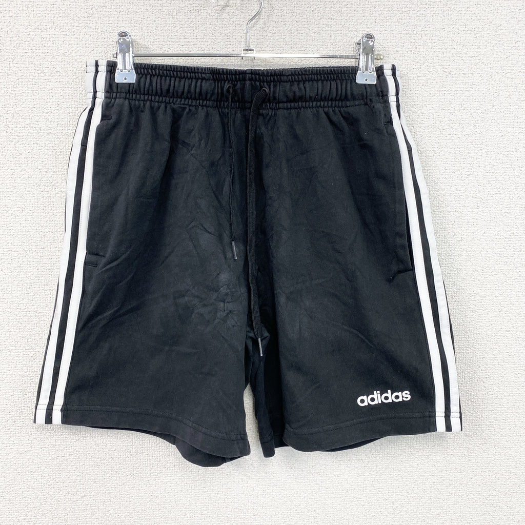 adidas　アディダス　ハーフパンツ/ショートパンツ　黒　ブラック　Mサイズ　古着