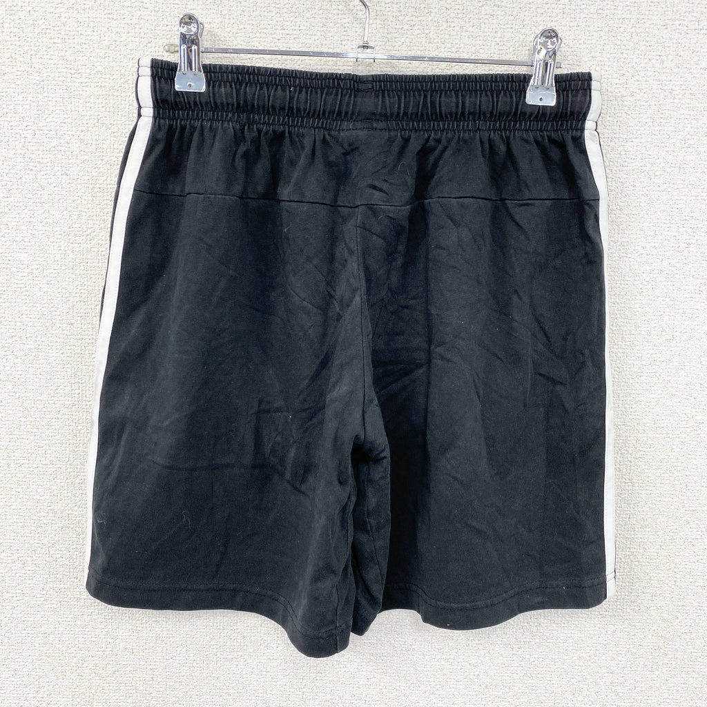 adidas　アディダス　ハーフパンツ/ショートパンツ　黒　ブラック　Mサイズ　古着