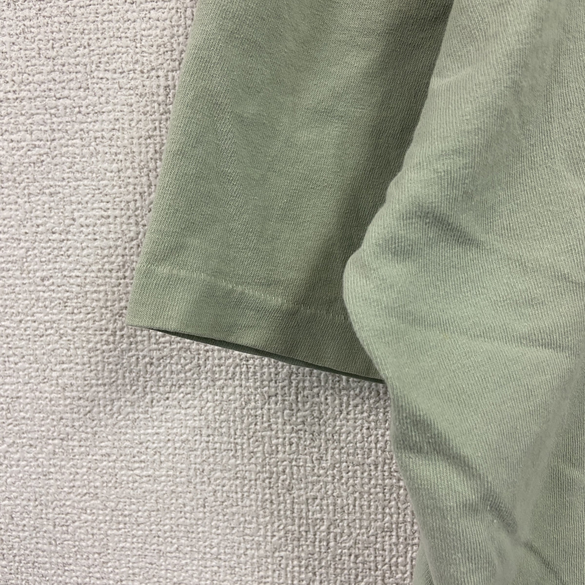 半袖プリントTシャツ　シングルステッチ　ヴィンテージ　緑　ライトグリーン　XLサイズ カットソー メンズ コットン 古着