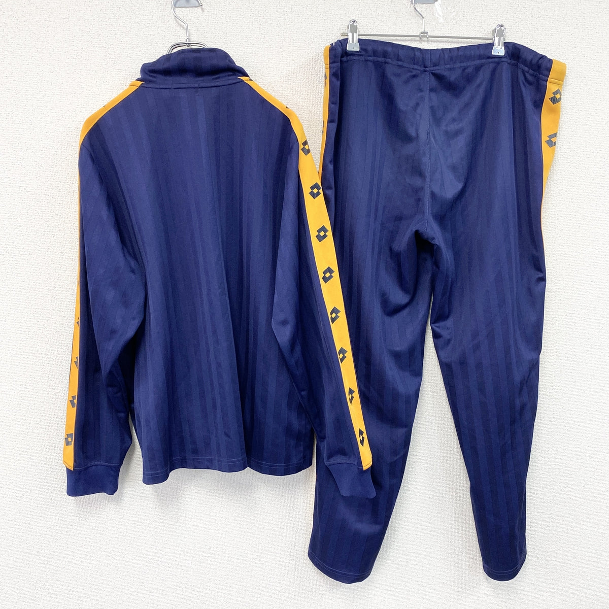 lotto　ロット　ジャージセットアップ　トラックジャケット　トラックパンツ　紺　ネイビー　3Lサイズ　古着