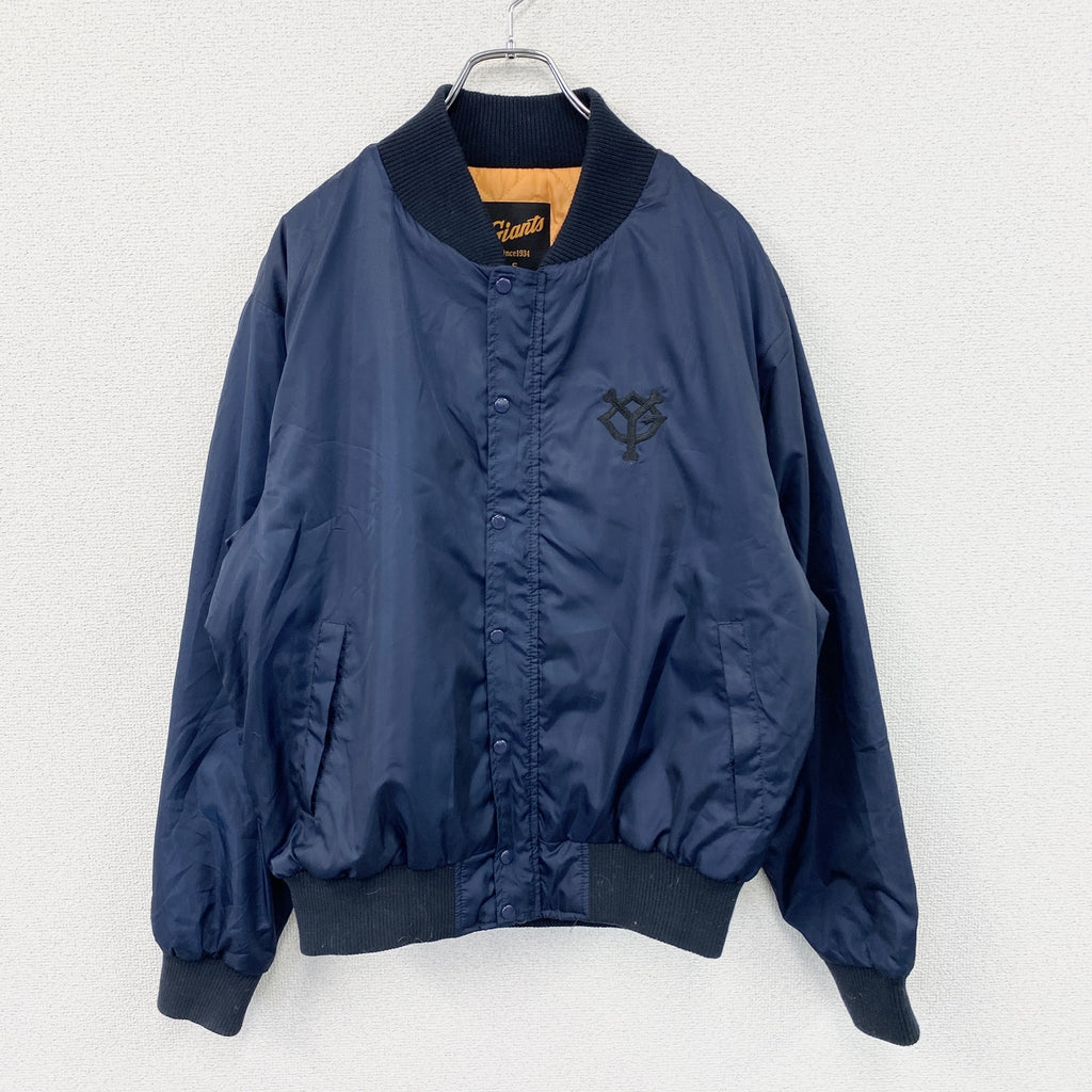 Giants　ジャイアンツ　ブルゾン　非売品　紺　ネイビー　Fサイズ　古着