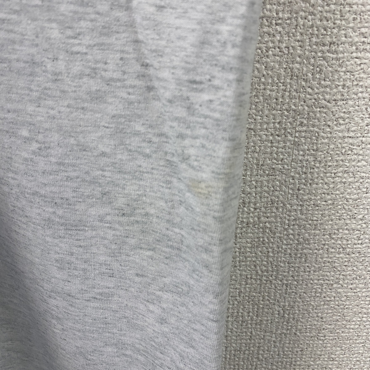 FRUIT OF THE LOOM　フルーツオブザルーム　半袖プリントTシャツ　シングルステッチ　ヴィンテージ　霜降りグレー　XLサイズ カットソー メンズ コットン 古着