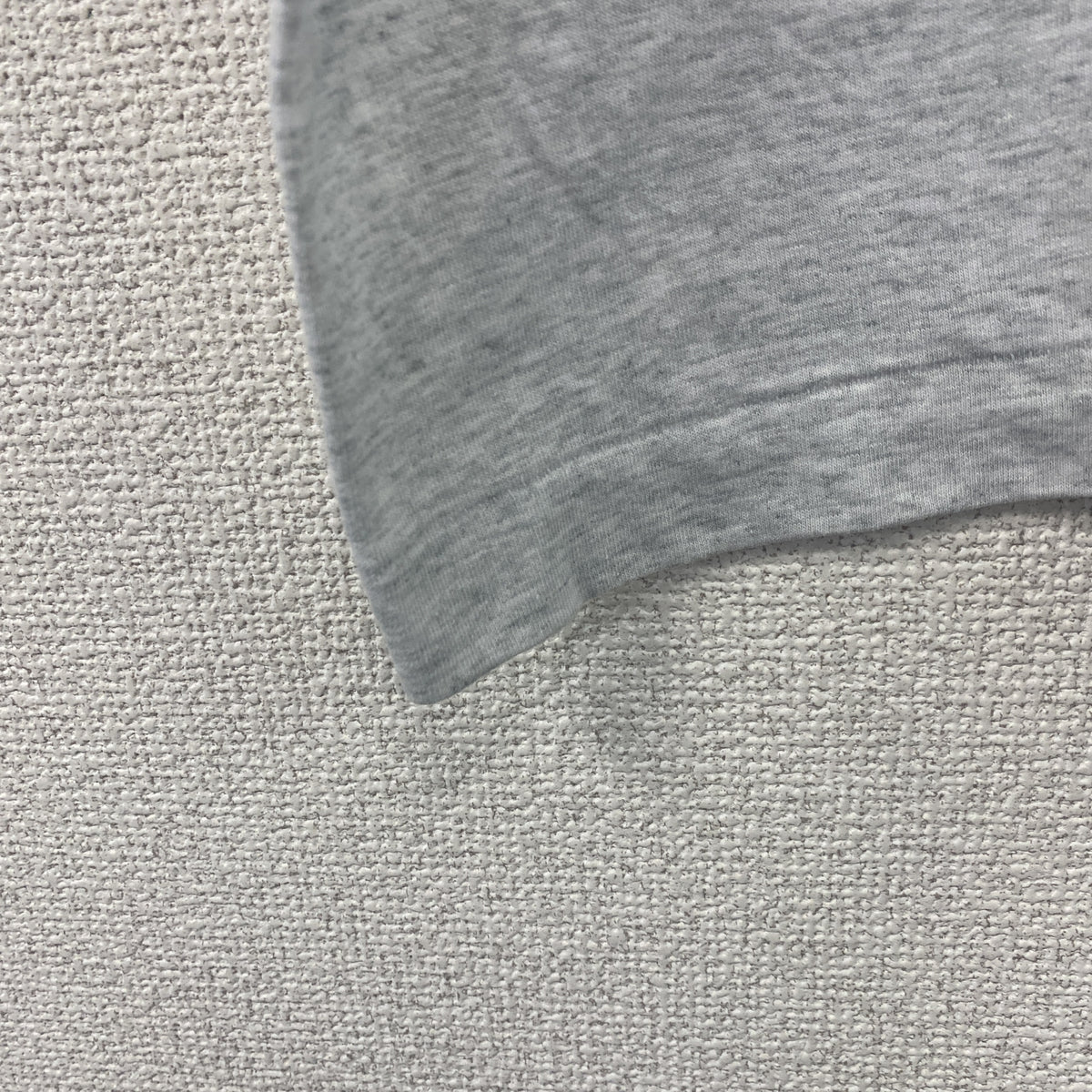 FRUIT OF THE LOOM　フルーツオブザルーム　半袖プリントTシャツ　シングルステッチ　ヴィンテージ　霜降りグレー　XLサイズ カットソー メンズ コットン 古着