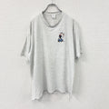 COLLEGE WEAR　カレッジウェア　半袖プリントTシャツ　ポパイ　シングルステッチ　ヴィンテージ　霜降りグレー　XLサイズ　古着