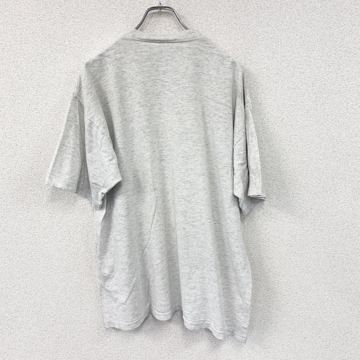 COLLEGE WEAR　カレッジウェア　半袖プリントTシャツ　ポパイ　シングルステッチ　ヴィンテージ　霜降りグレー　XLサイズ　古着