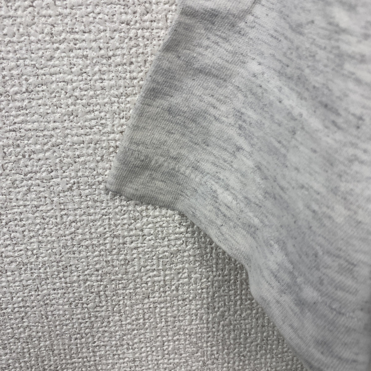 COLLEGE WEAR　カレッジウェア　半袖プリントTシャツ　ポパイ　シングルステッチ　ヴィンテージ　霜降りグレー　XLサイズ　古着