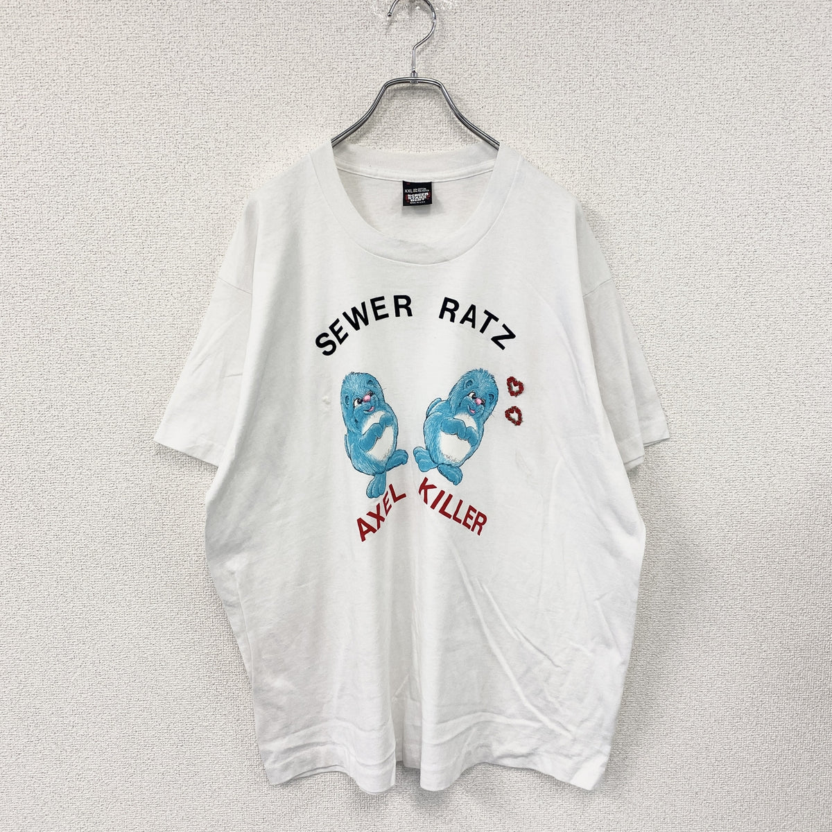 SCREEN STARS　スクリーンスターズ　半袖プリントTシャツ　シングルステッチ　ヴィンテージ　白　ホワイト　XXLサイズ　古着