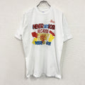 Muri'sBest　半袖プリントTシャツ　シングルステッチ　ヴィンテージ　白　ホワイト　XLサイズ カットソー メンズ コットン 古着