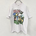 ADVANCE TEE'S　アドバンスティーズ　半袖プリントTシャツ　シングルステッチ　ヴィンテージ　白　ホワイト　Lサイズ　古着