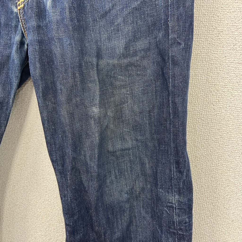 POLO RALPH LAUREN　ラルフローレン　デニムパンツ/ジーンズ　ジップフライ　インディゴ　32サイズ　古着