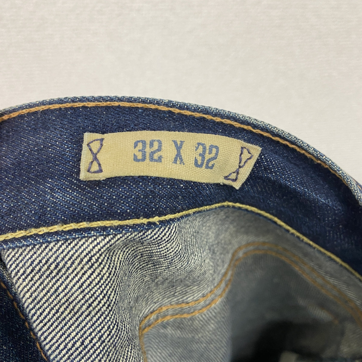 POLO RALPH LAUREN　ラルフローレン　デニムパンツ/ジーンズ　ジップフライ　インディゴ　32サイズ　古着