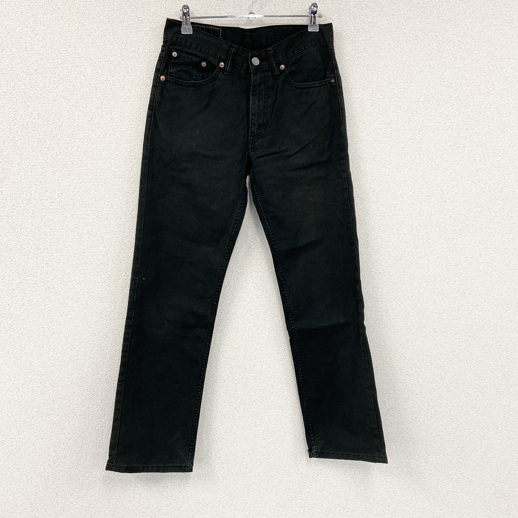 Levi's　リーバイス　702　デニムパンツ/ジーンズ　ジップフライ　黒　ブラック　W29サイズ　古着