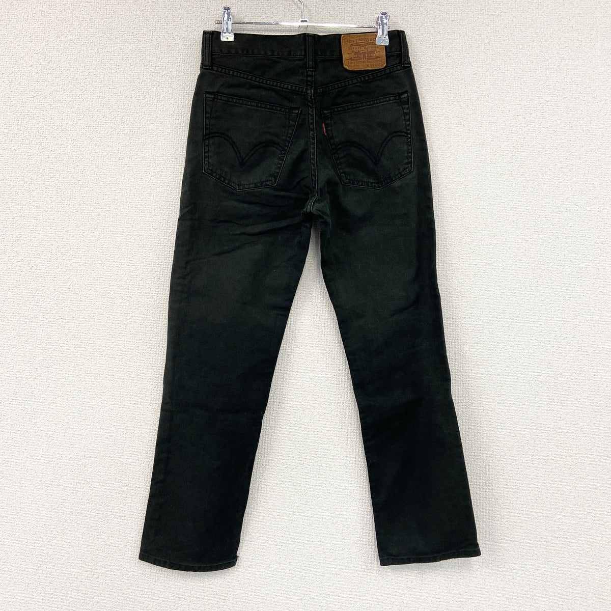 Levi's　リーバイス　702　デニムパンツ/ジーンズ　ジップフライ　黒　ブラック　W29サイズ　古着
