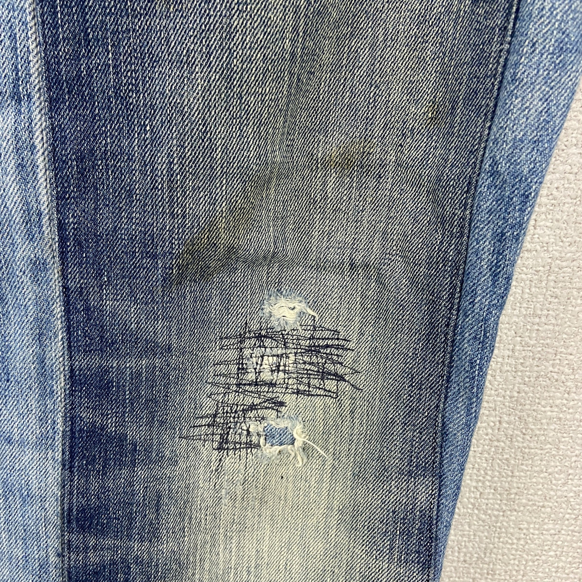 DENIM&SUPPLY Ralph Lauren　デニムパンツ/ジーンズ　ジップフライ　インディゴ　古着