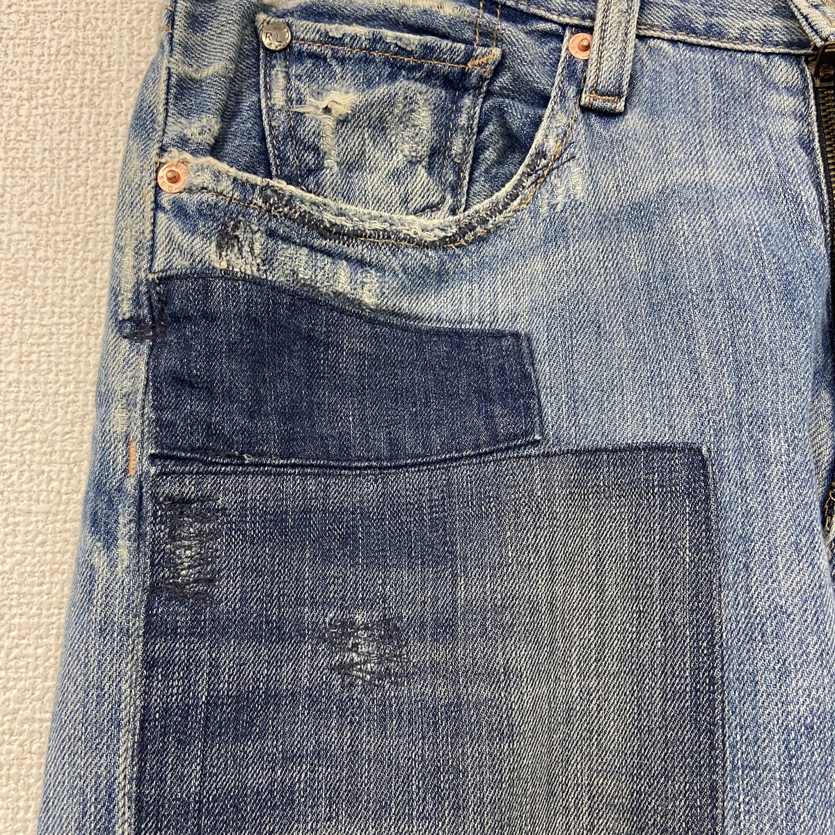 DENIM&SUPPLY Ralph Lauren　デニムパンツ/ジーンズ　ジップフライ　インディゴ　古着