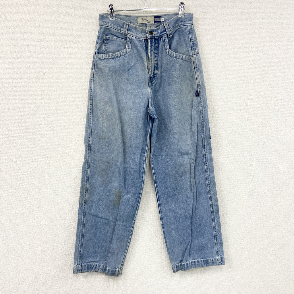 GLUSSCO　デニムパンツ/ジーンズ　ジップフライ　インディゴ　36サイズ メンズ 古着