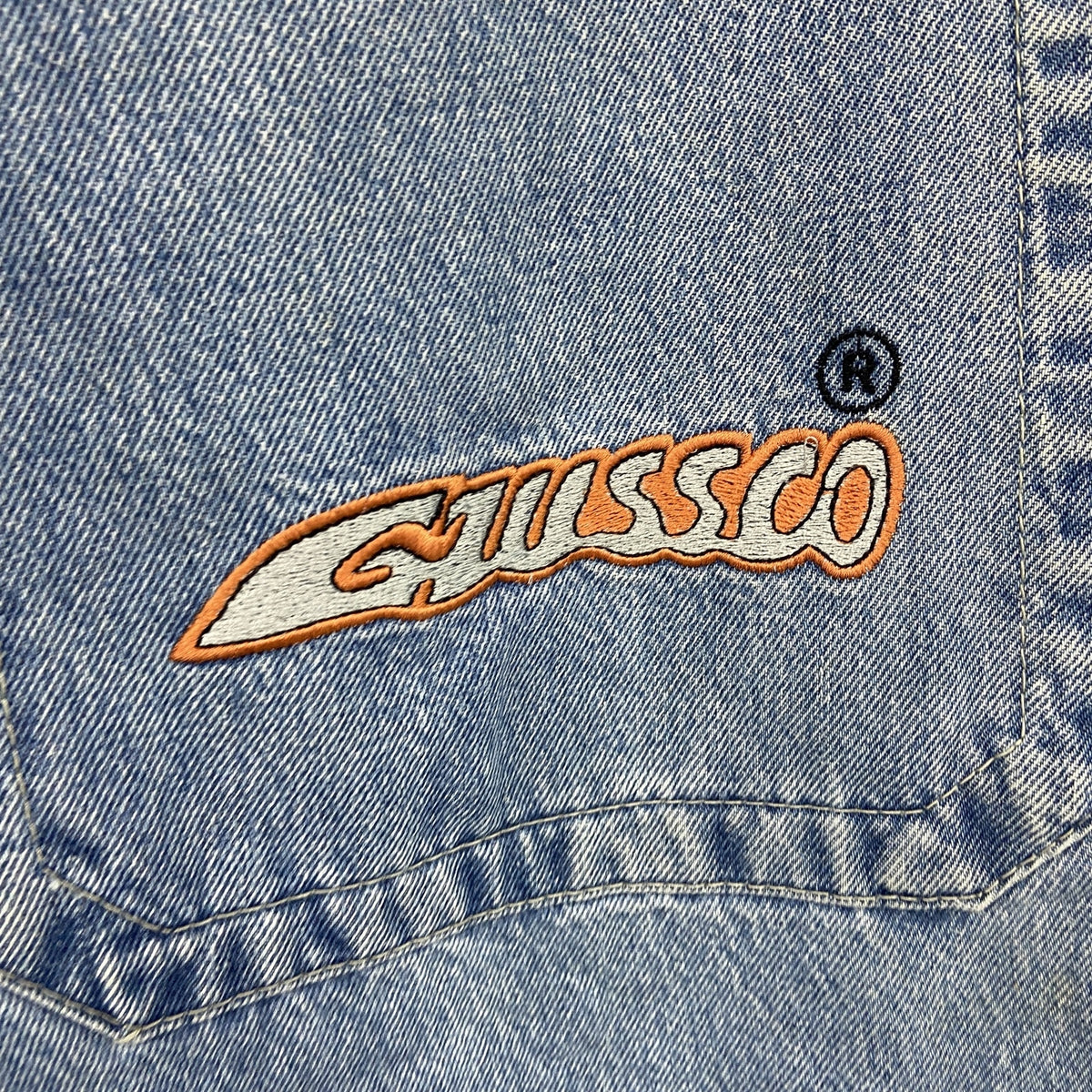 GLUSSCO　デニムパンツ/ジーンズ　ジップフライ　インディゴ　36サイズ メンズ 古着