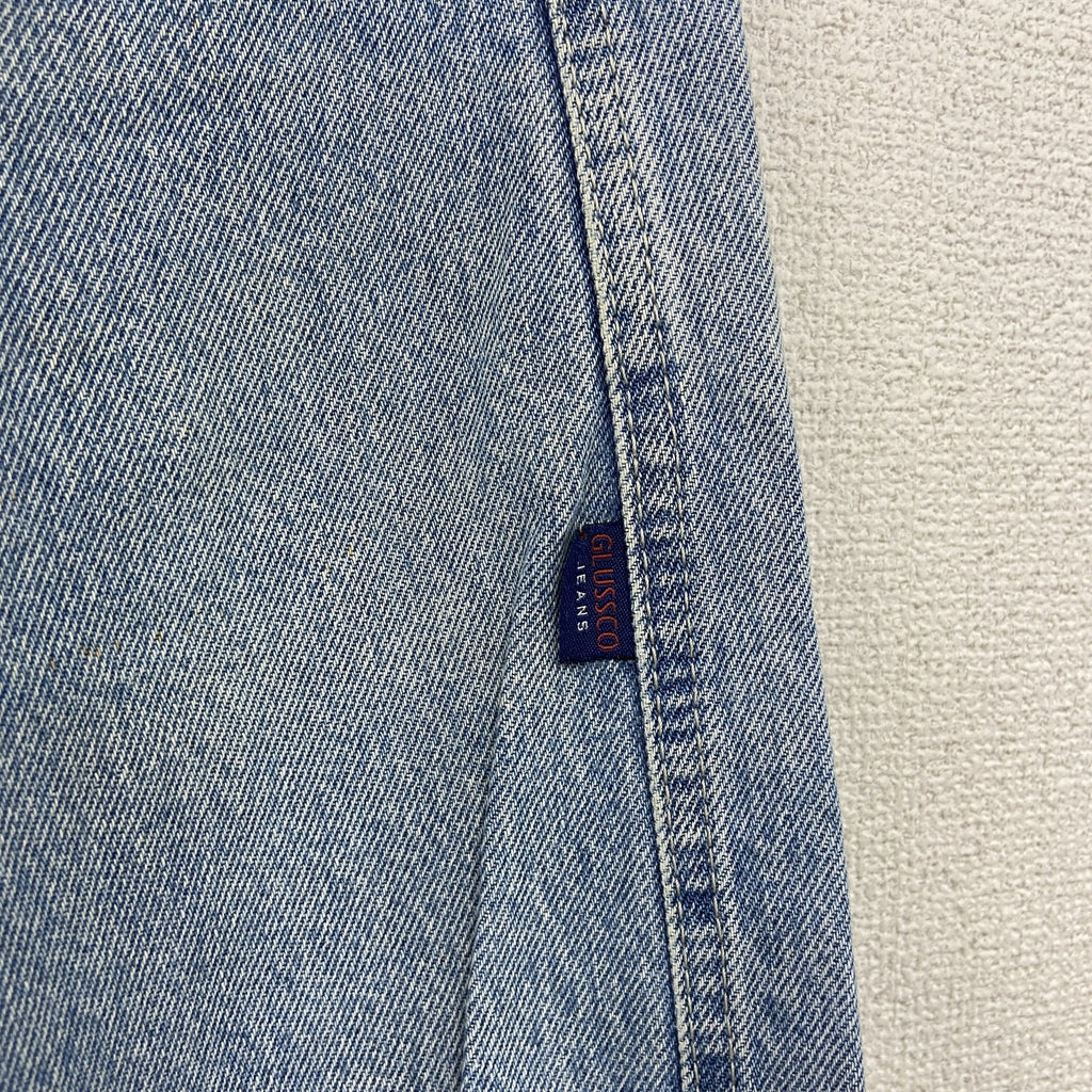 GLUSSCO　デニムパンツ/ジーンズ　ジップフライ　インディゴ　36サイズ メンズ 古着