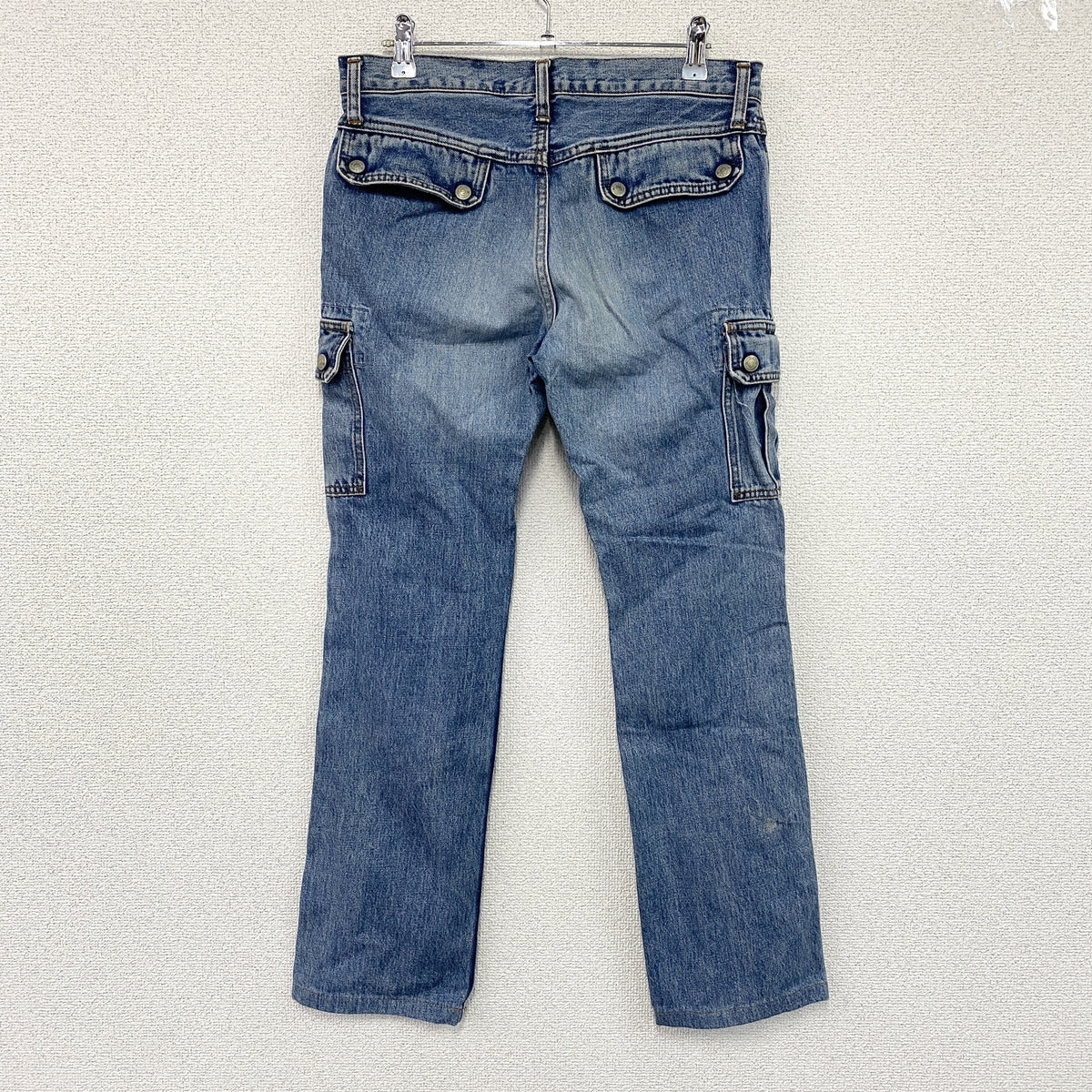 Hysteric Glamour　ヒステリックグラマー　デニムカーゴパンツ/ジーンズ　ジップフライ　インディゴ　Fサイズ　古着