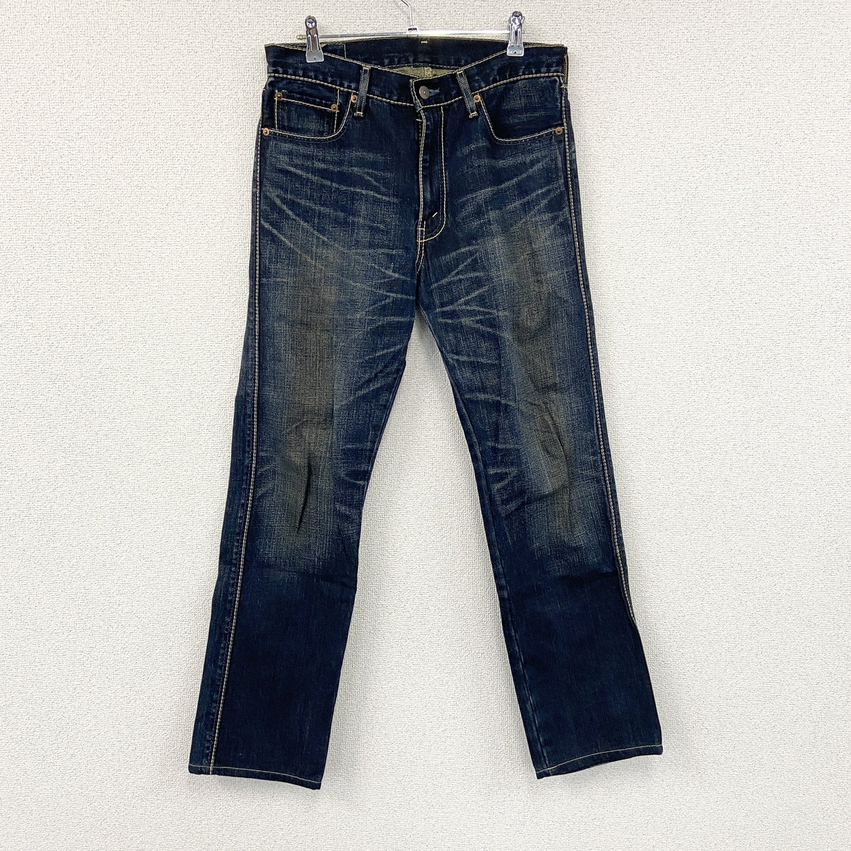 Levi's　リーバイス　505　デニムパンツ/ジーンズ　ジップフライ　インディゴ　W32サイズ　古着